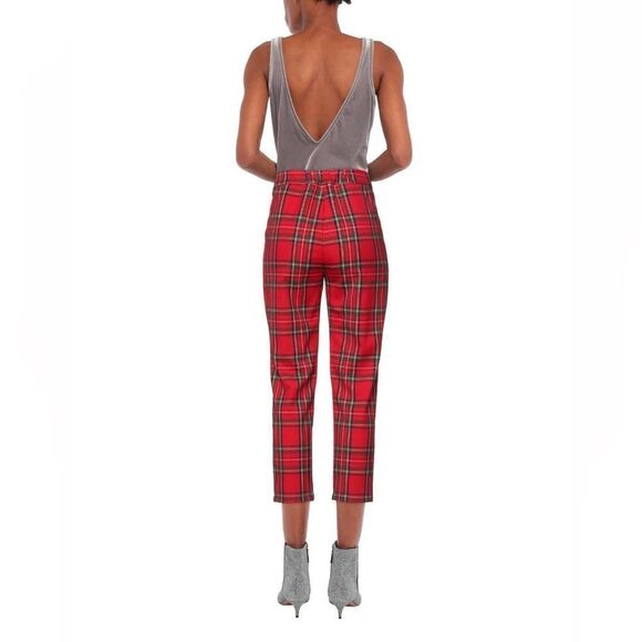 Souvenir red tartan pattern pants - Picture 3 of 4